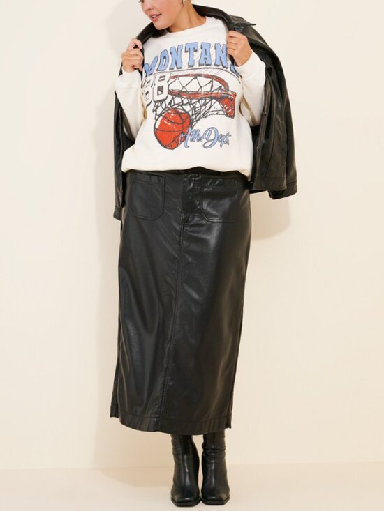 Maeve Dresses & Skirts - Maeve by Anthropologie Colette Faux Leather Maxi Skirt